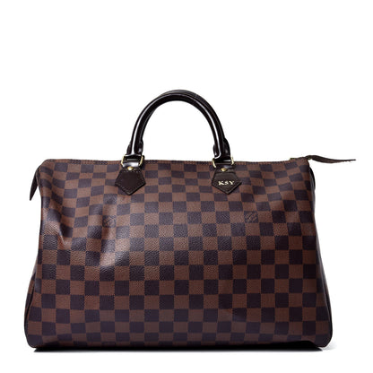 Louis Vuitton Damier Ebene Speedy 35 1 of 4