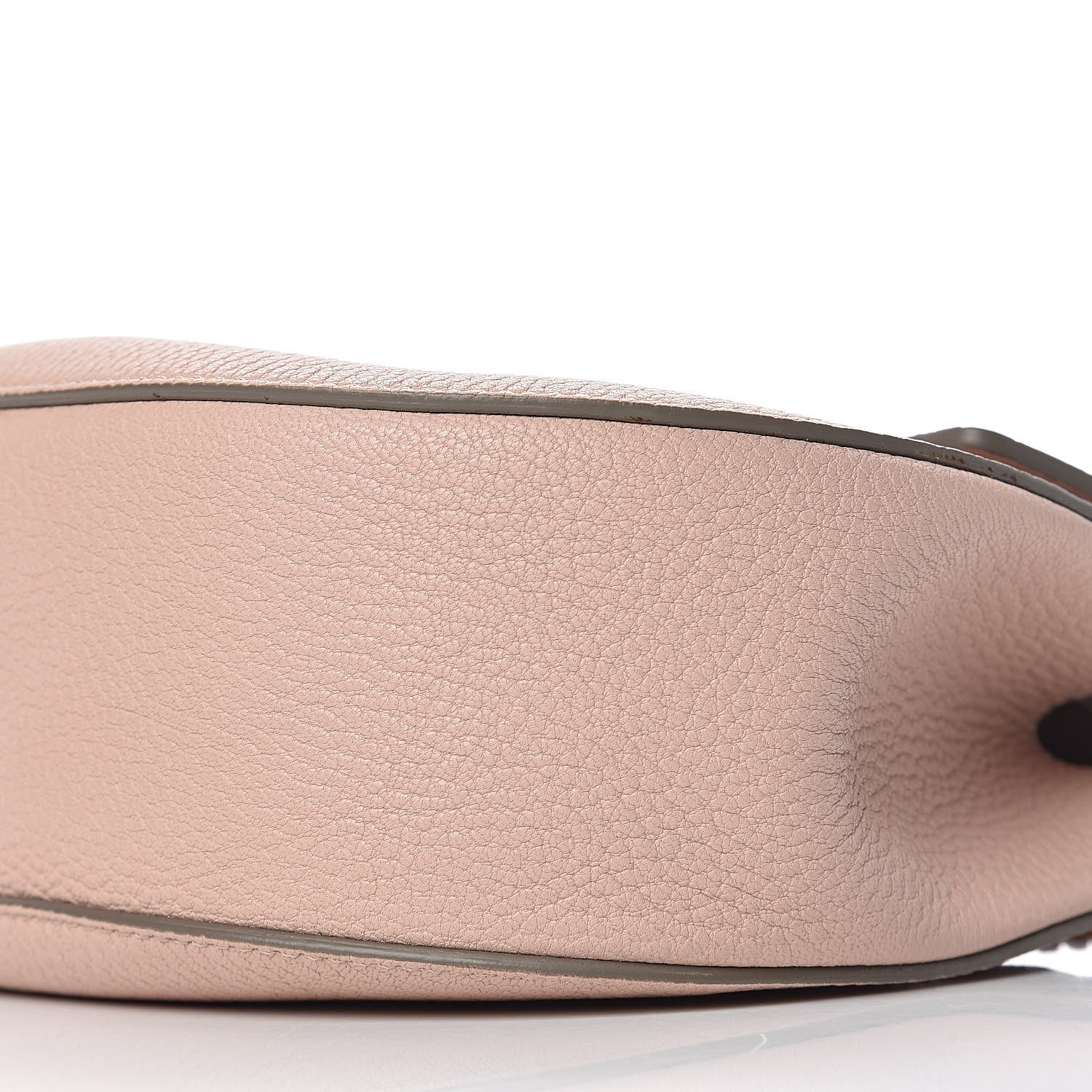 Chloe Grained Lambskin Drew Shoulder Bag Cement Pink 8 of 9
