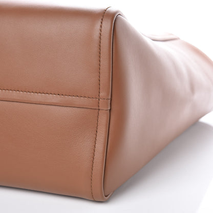 Prada Calfskin Large Concept Shopper Tote Cuoio 10 of 10