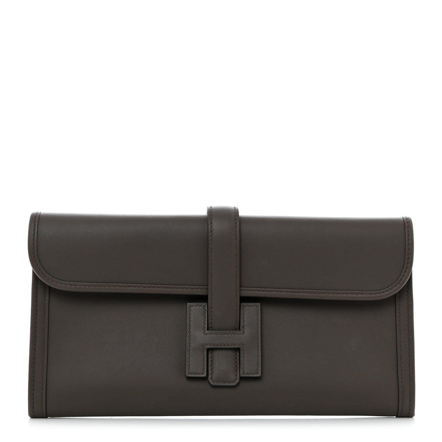 Hermes Swift Jige Elan 29 Clutch Etain 1 of 9