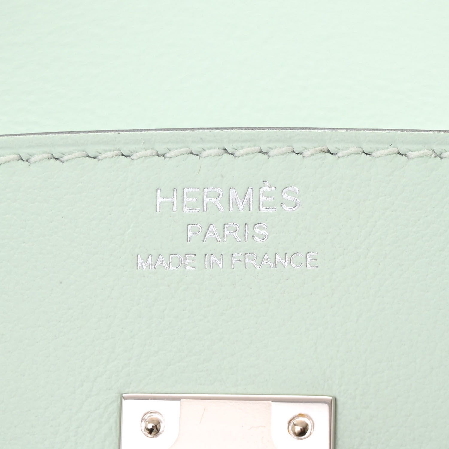Hermes Swift Birkin 25 Vert Peppermint 6 of 11