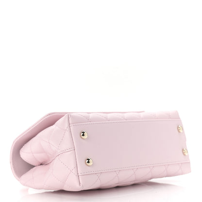 Chanel Caviar Quilted Mini Coco Handle Flap Light Pink 3 of 10