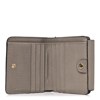 Chloe Grained Lambskin Drew Square Wallet Motty Grey 5 of 18
