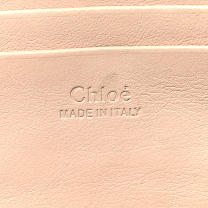 Chloe Suede Calfskin Mini Faye Shoulder Bag Cement Pink 6 of 13