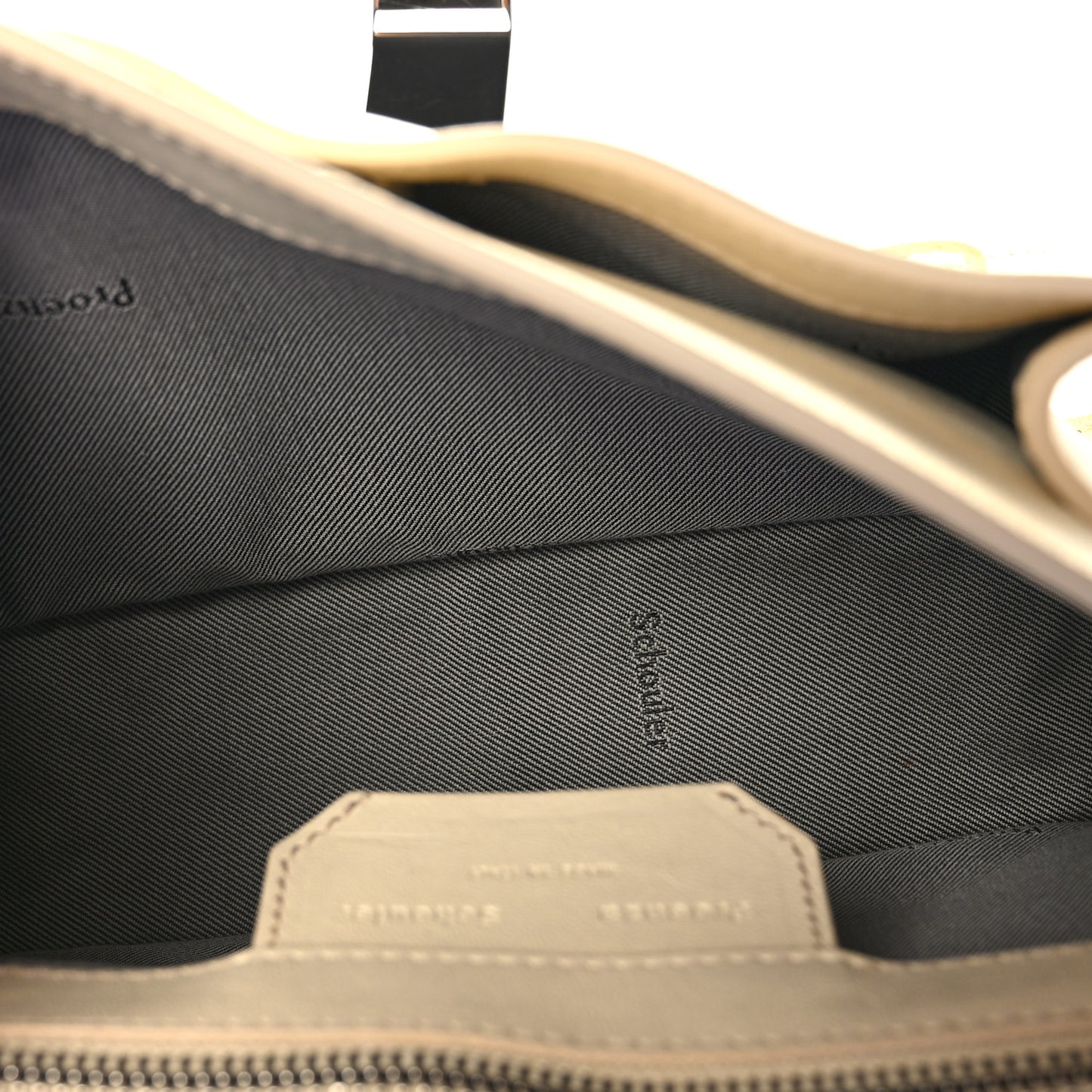 Lambskin Tiny PS1 Satchel Beige