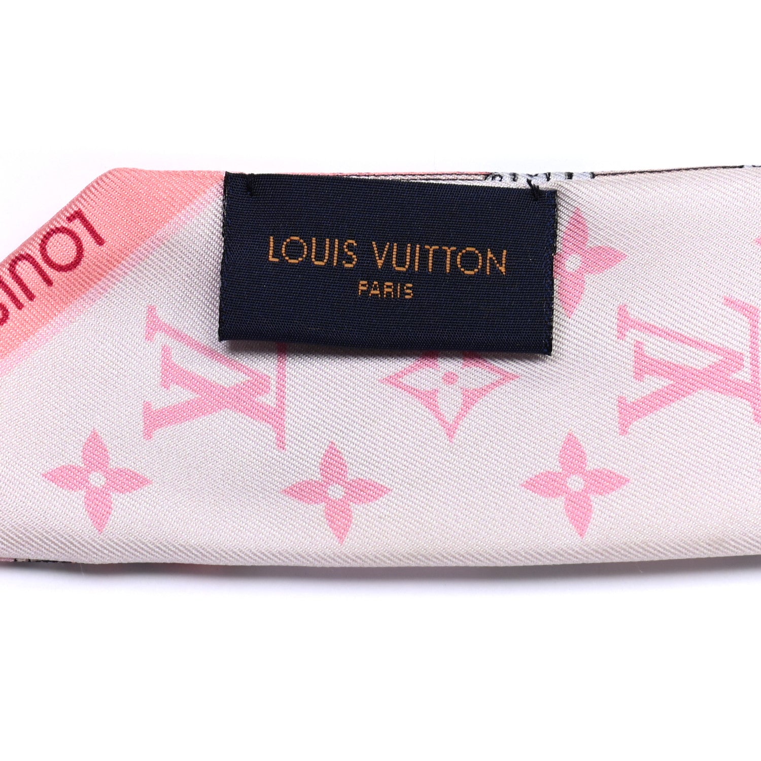 Louis Vuitton Silk Monogram Let's Go BB Bandeau Pink 5 of 6