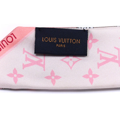 Louis Vuitton Silk Monogram Let's Go BB Bandeau Pink 5 of 6
