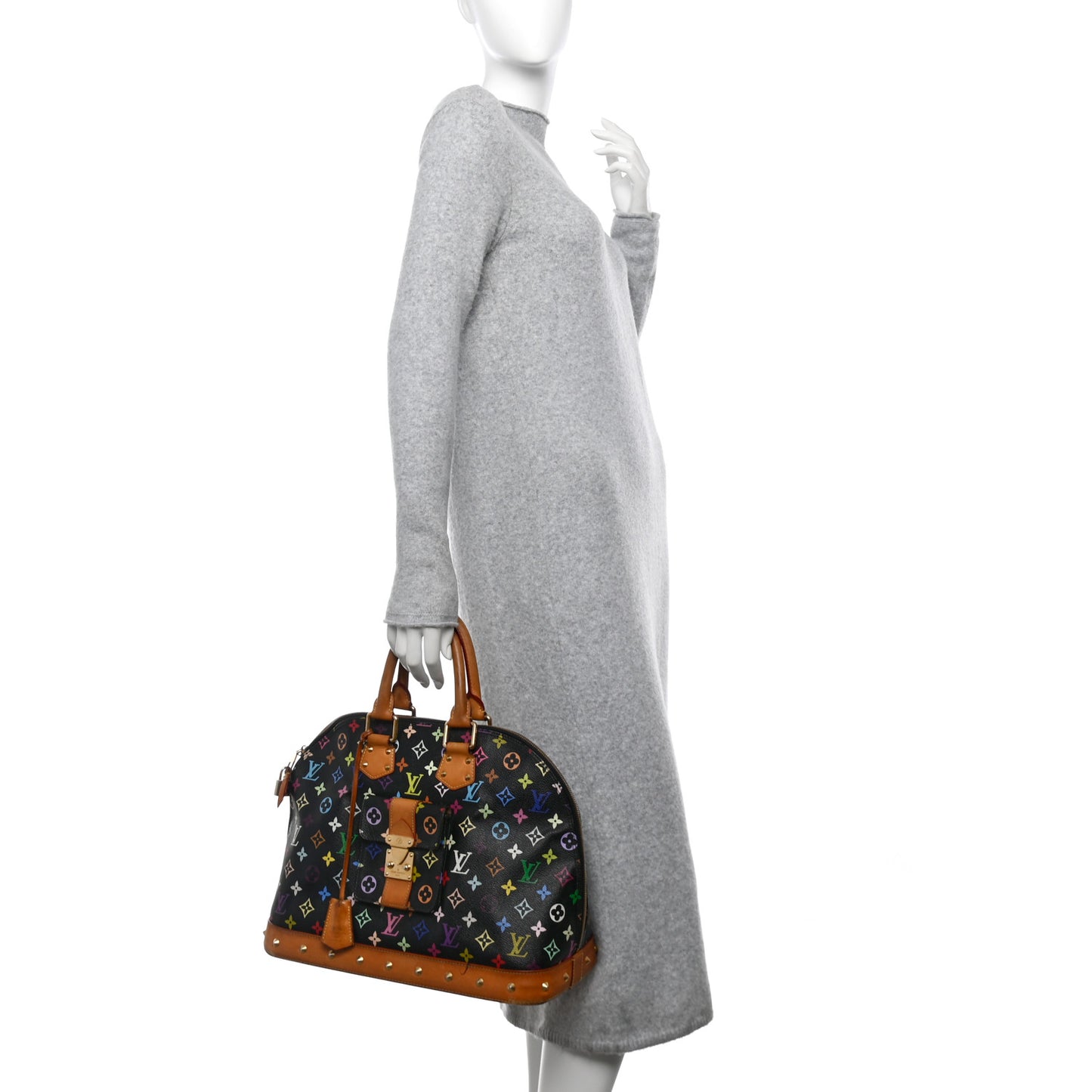 Monogram Multicolor Alma GM Black