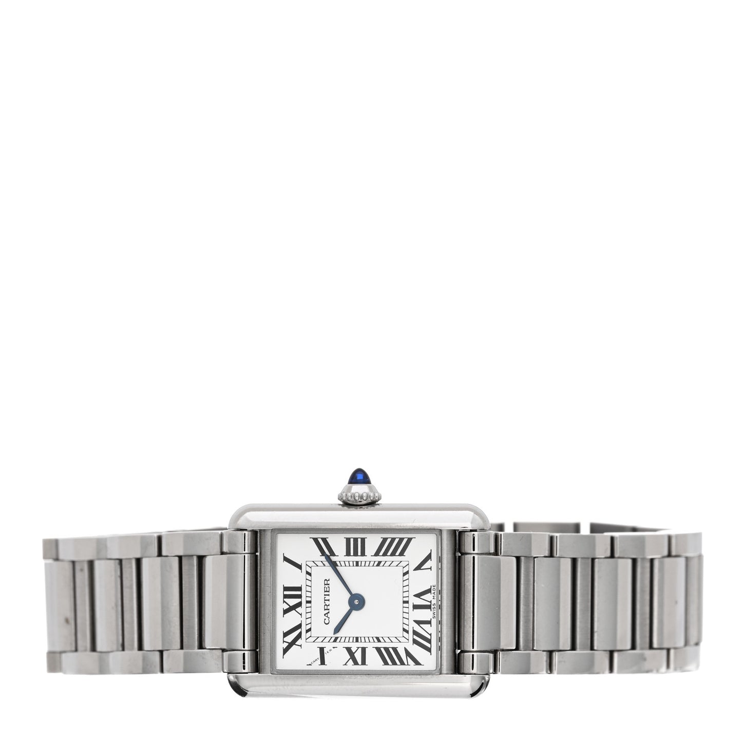 Stainless Steel 24mm Tank Solo Quartz Watch