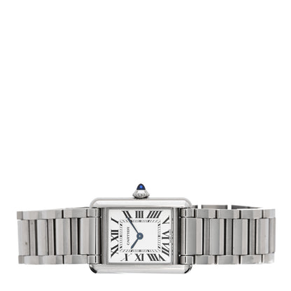 Cartier Stainless Steel 24mm Tank Solo Quartz Watch 2 of 5