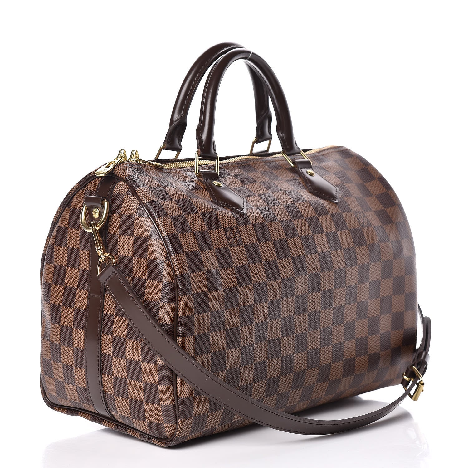 Louis Vuitton Damier Ebene Speedy Bandouliere 30 3 of 13