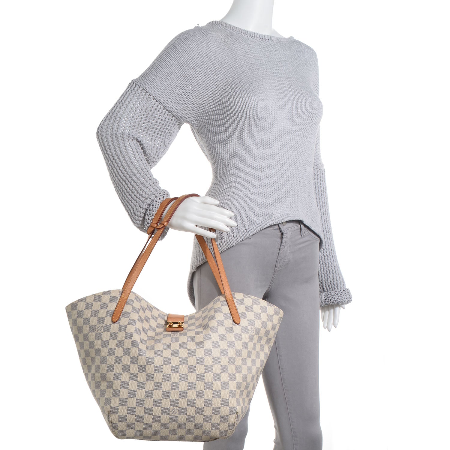 Louis Vuitton Damier Azur Salina GM 2 of 8