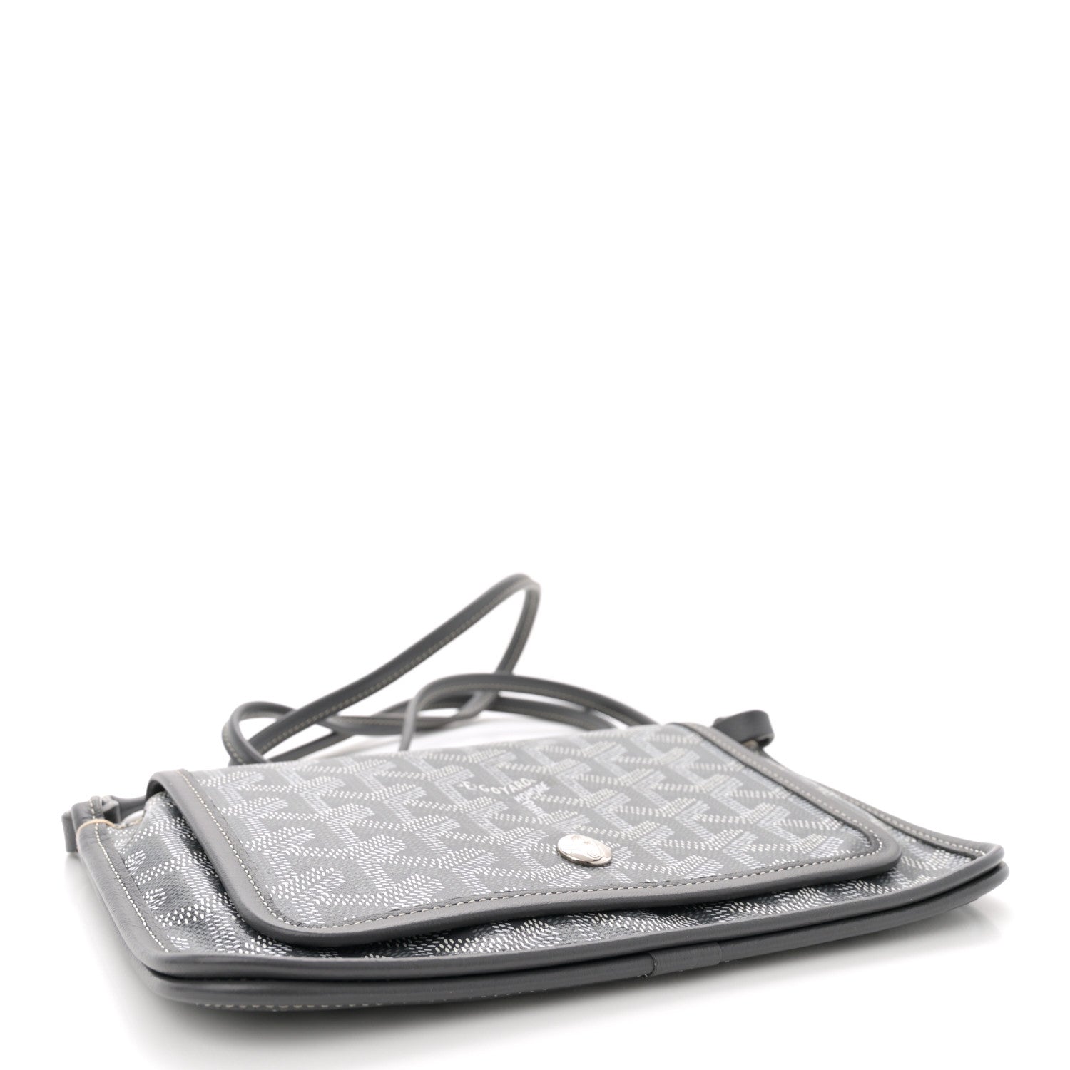 Goyard Goyardine Plumet Wallet Clutch Grey 4 of 10