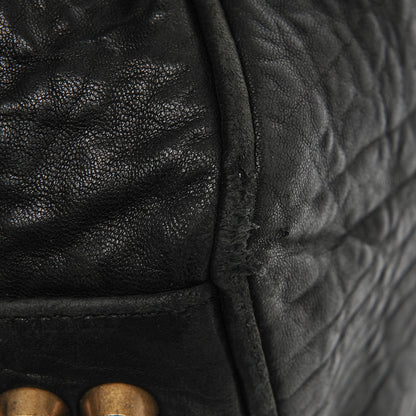 Alexander Wang Pebbled Lambskin Rocco Black Antique Brass Hardware 8 of 9