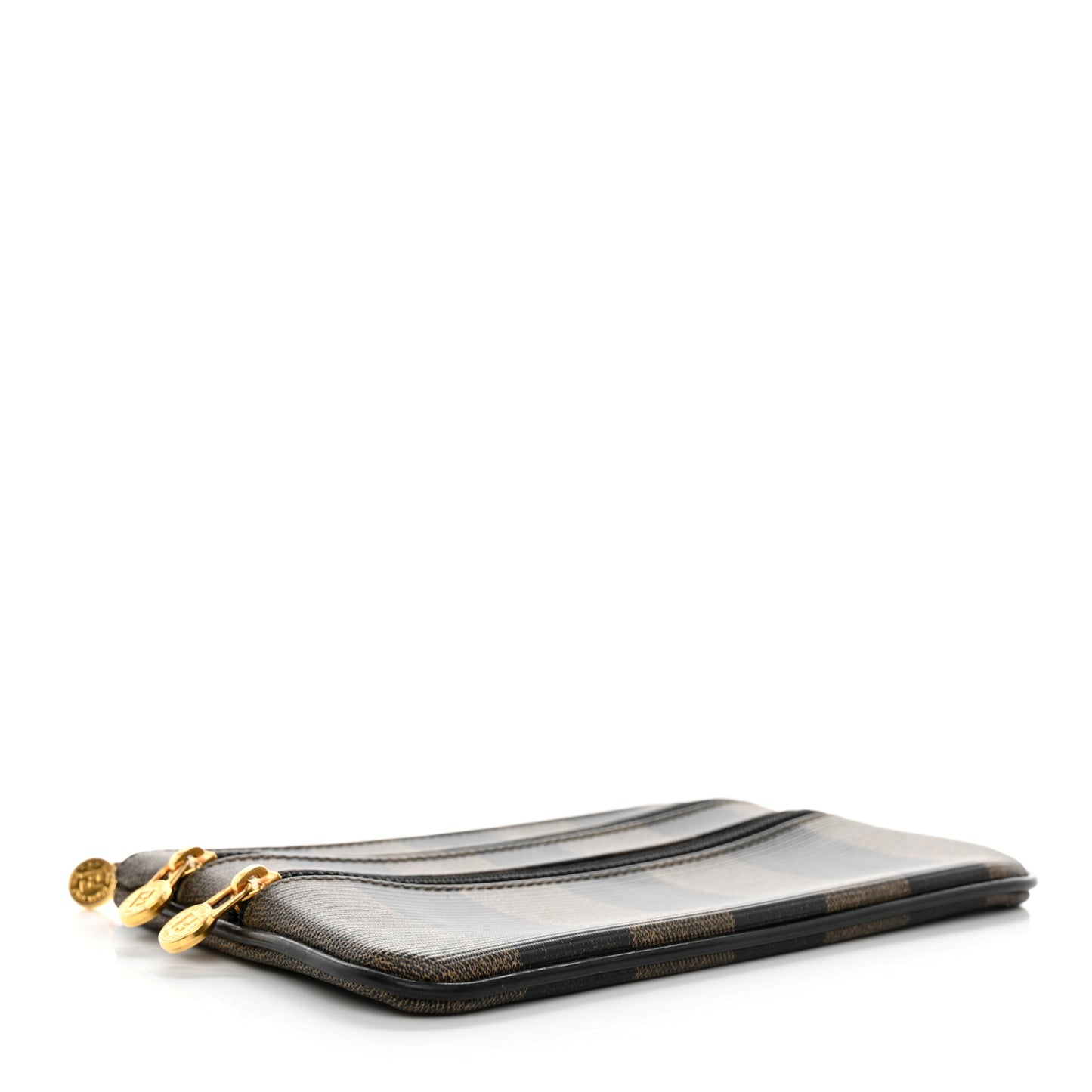Pequin Zip Clutch Tobacco