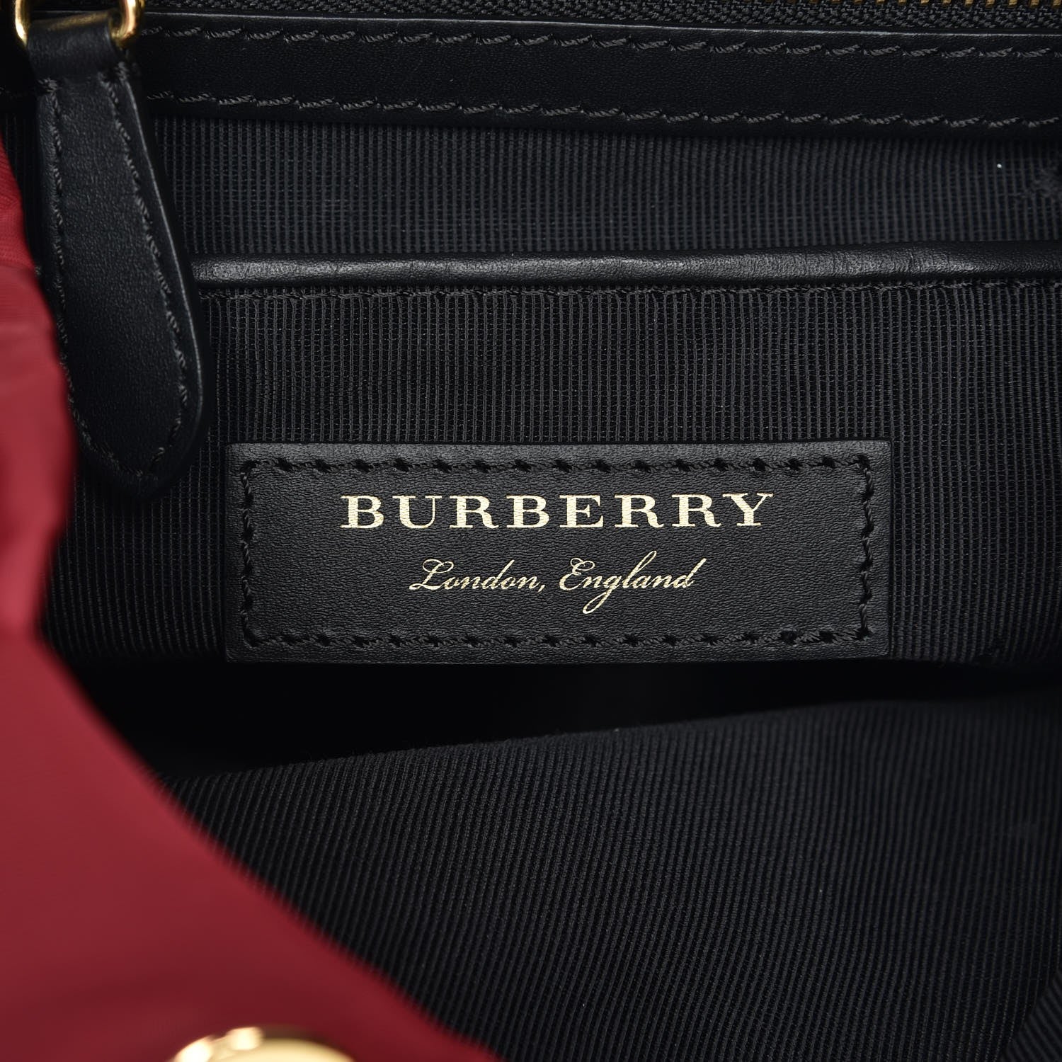 Burberry Nylon Medium Rucksack Backpack Crimson 6 of 8