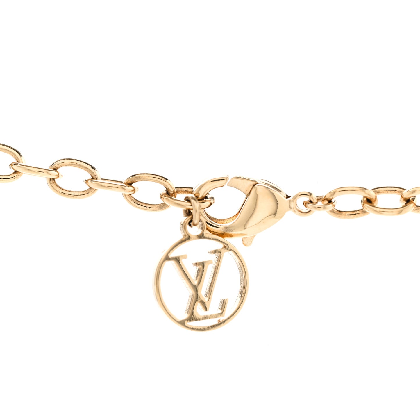 Logomania Sautoir Necklace Silver Gold