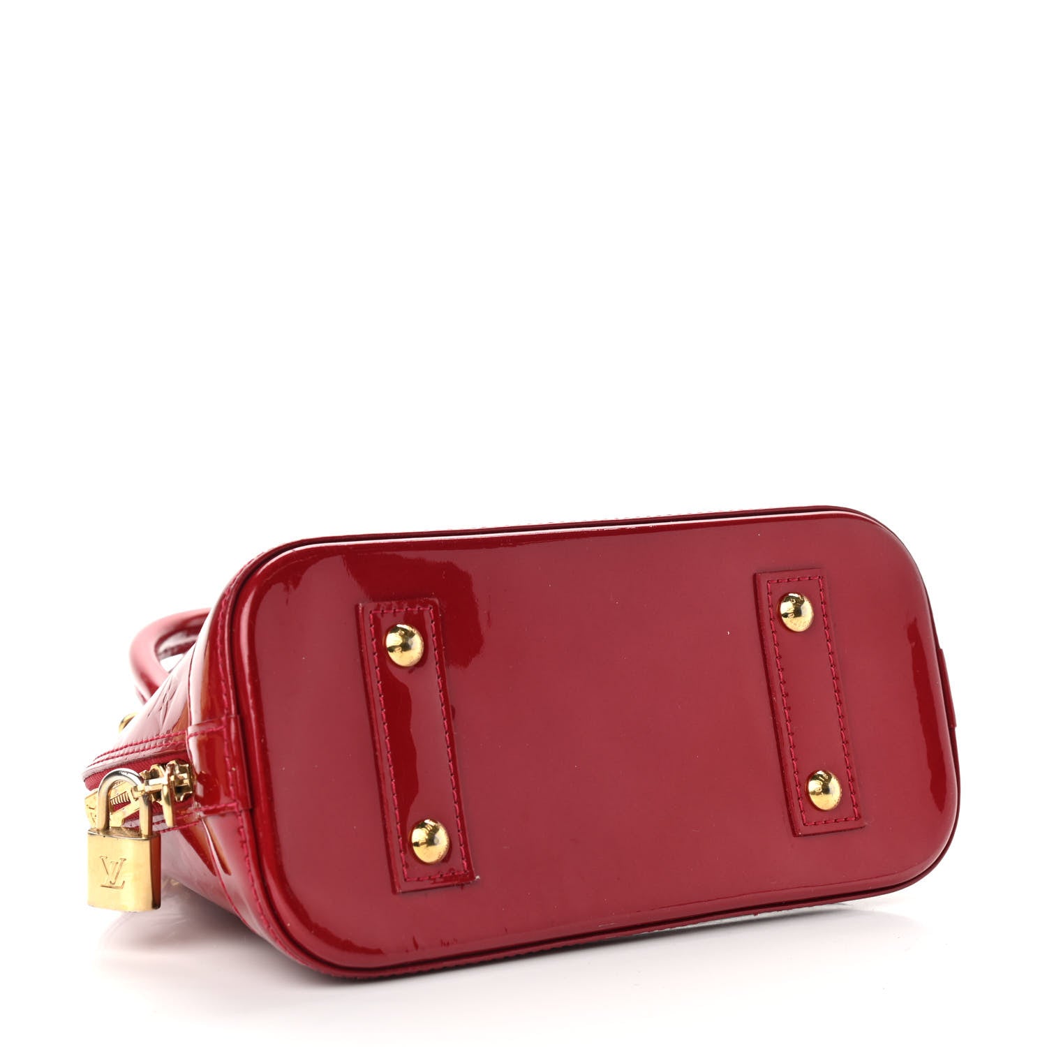 Louis Vuitton Vernis Alma BB Pomme D'Amour 4 of 11