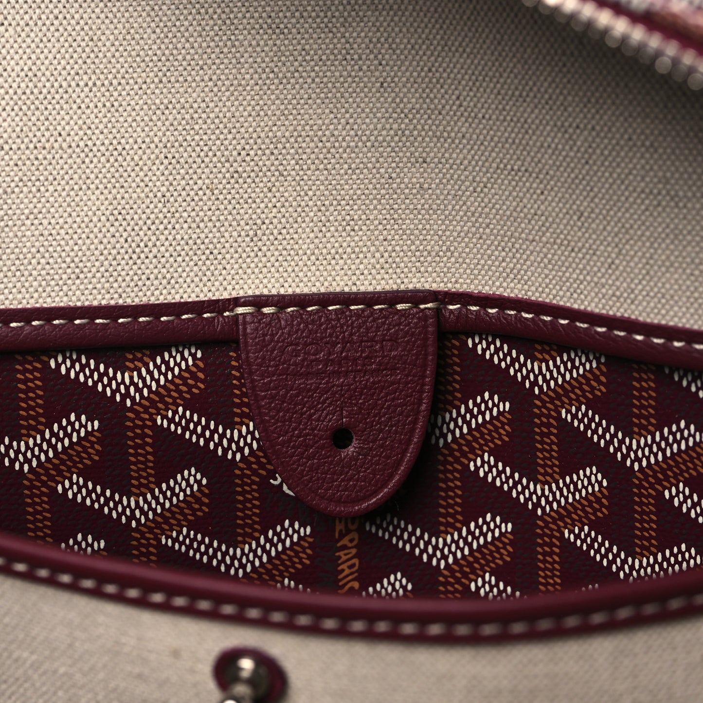Goyardine Artois GM Burgundy