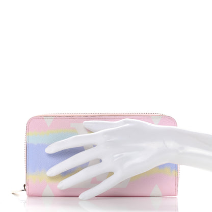 Louis Vuitton Monogram Escale Zippy Wallet Pastel 2 of 12