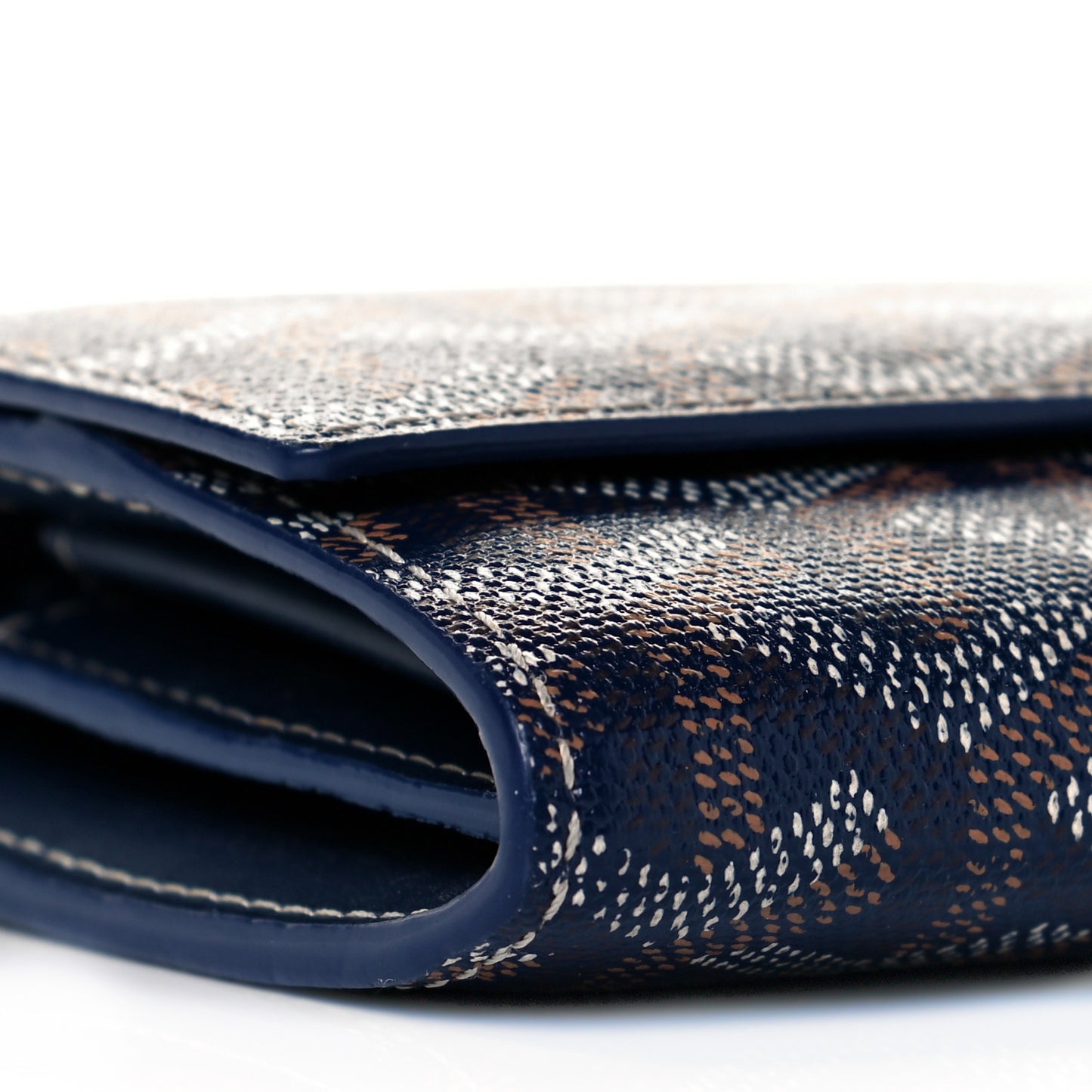 Goyardine Varenne Long Wallet Navy