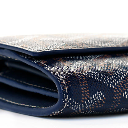 Goyard Goyardine Varenne Long Wallet Navy 7 of 8