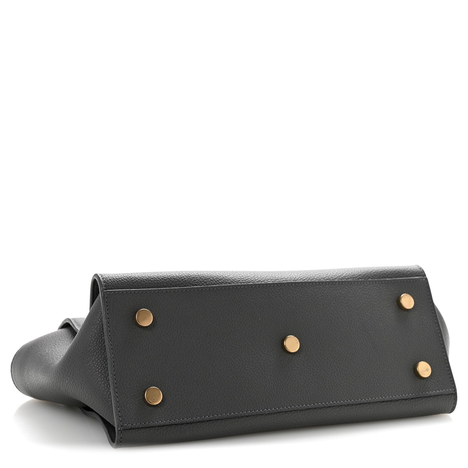 Saint Laurent Calfskin Baby Monogram Downtown Cabas Pebble 4 of 13