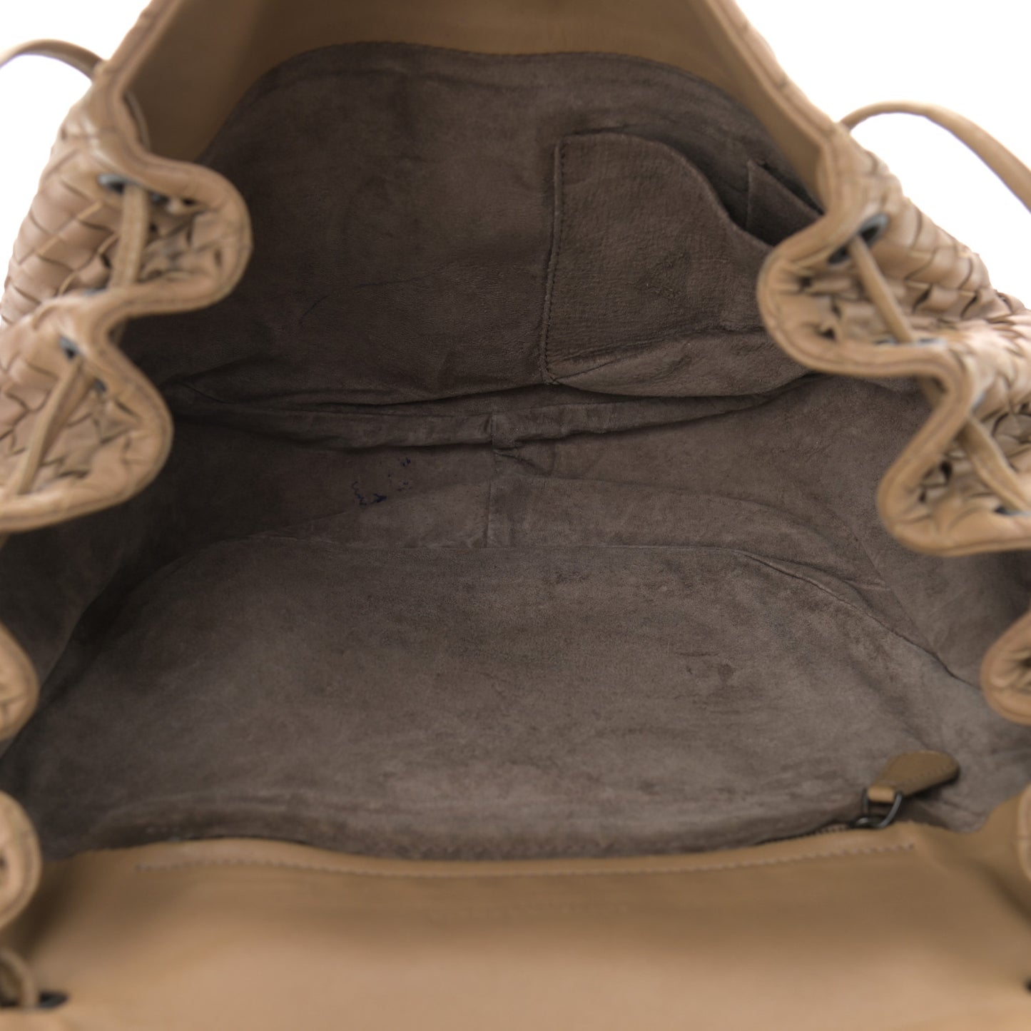 Nappa Intrecciato Small Messenger Flap Walnut