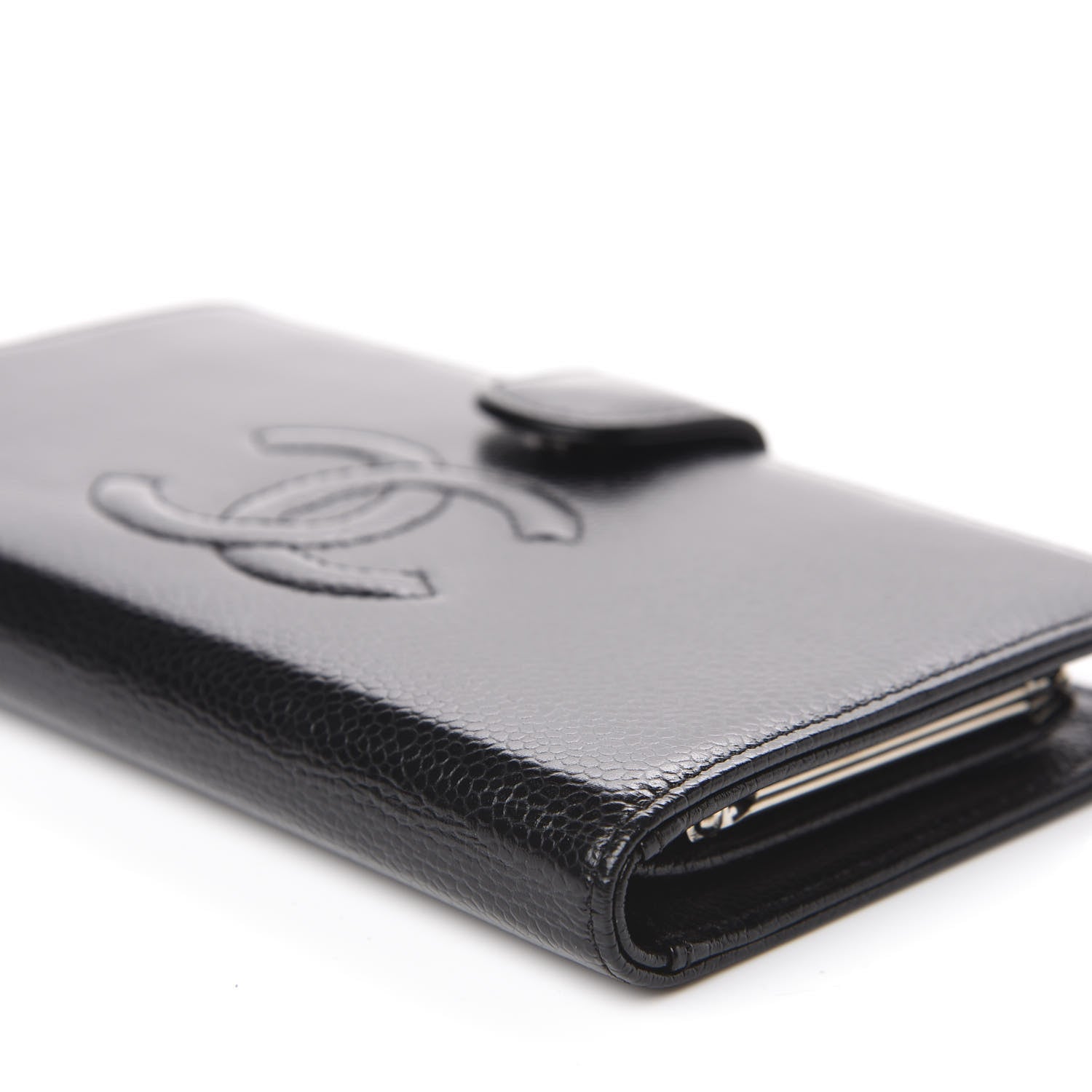 Chanel Caviar Timeless CC French Wallet Black 8 of 15
