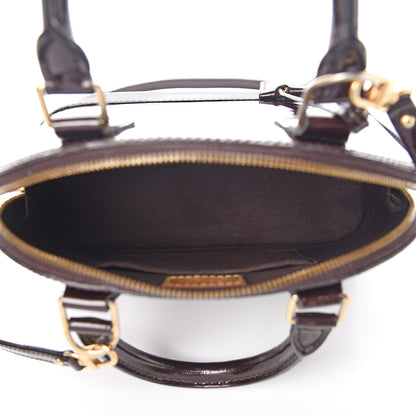 Louis Vuitton Vernis Alma BB Amarante 4 of 10