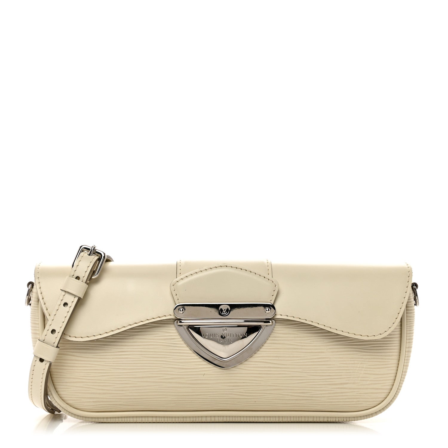 Louis Vuitton Epi Montaigne Clutch Ivory 1 of 12