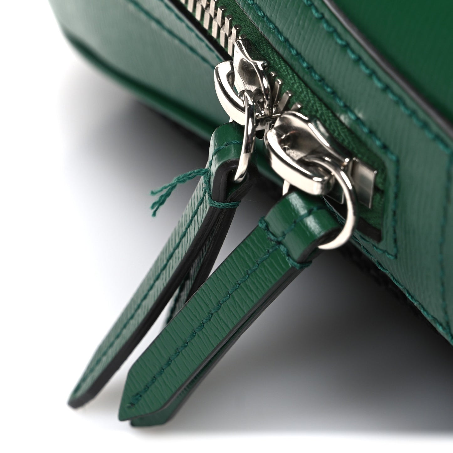 Calfskin Kingsnake Dome Backpack Green