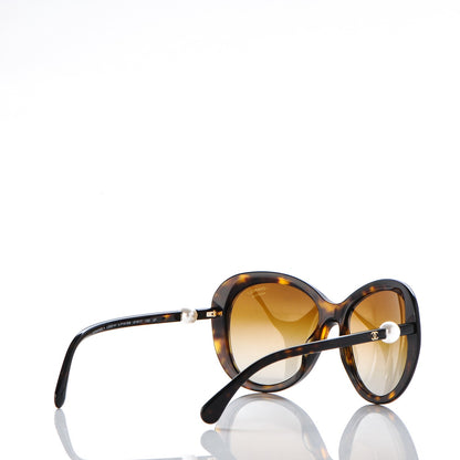 Chanel CC Pearl Sunglasses 5302H Tortoise 4 of 8