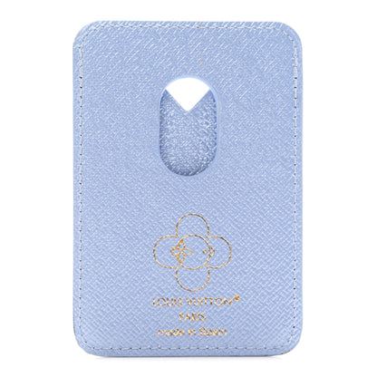 Louis Vuitton Monogram Magnet Vivienne Card Holder Blue Frost 5 of 8