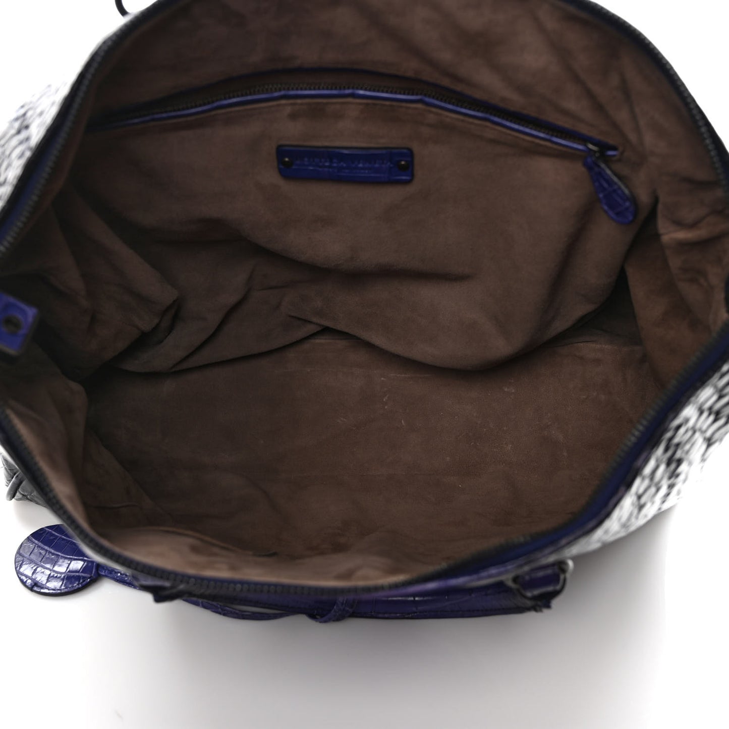 Crocodile Boston Purple Black