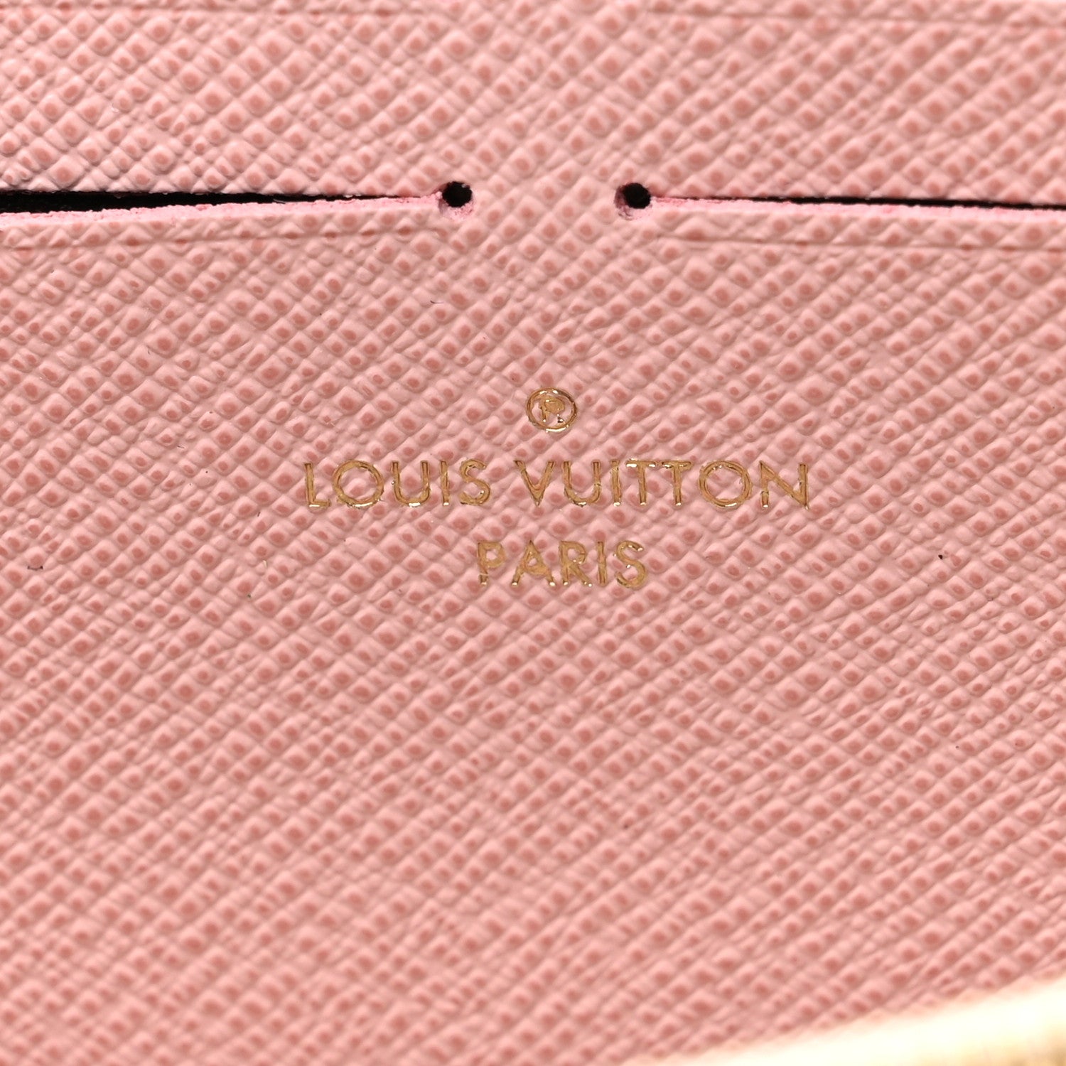 Louis Vuitton Damier Azur Clemence Wallet Rose Ballerine 6 of 6
