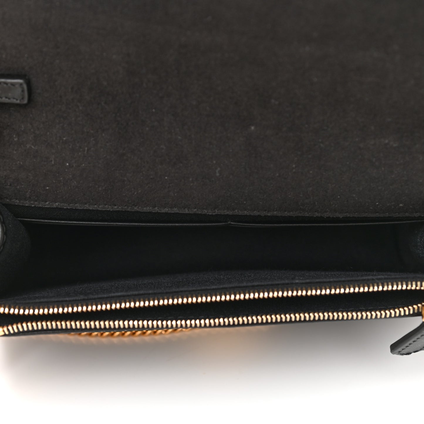 Vitello Liberty Fun Fair Metal Studded Tube Wallet on Chain Black Multicolor