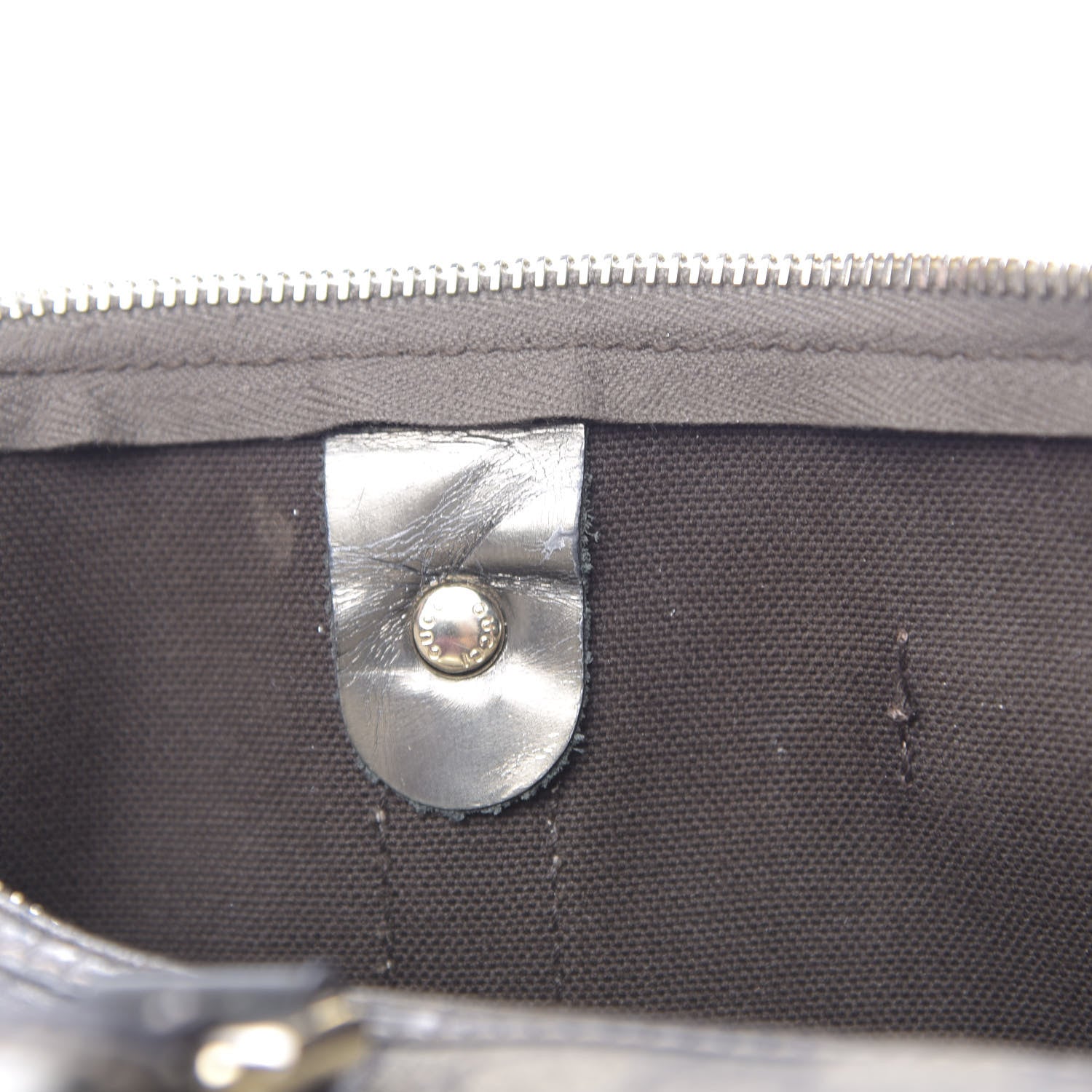 Gucci GG Plus Monogram Medium Joy Boston Pewter 7 of 20