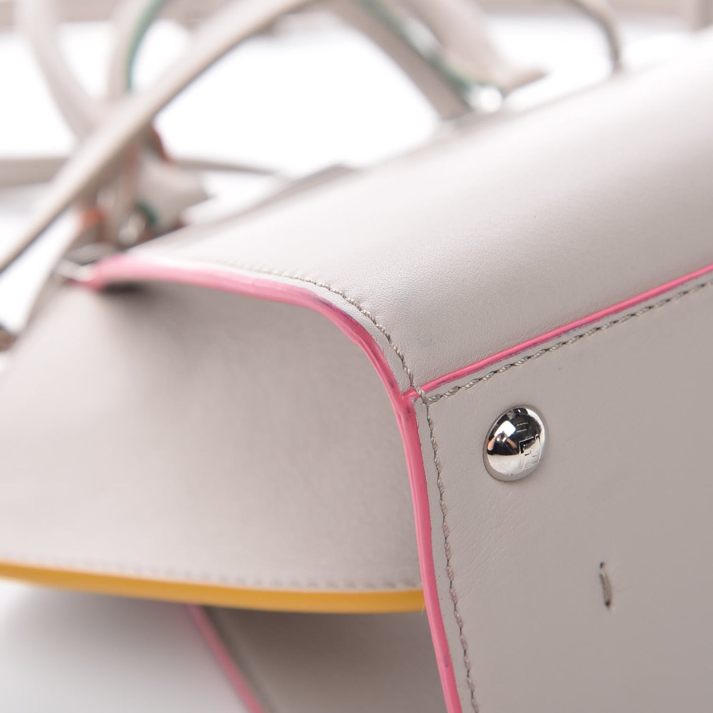 Vitello Dolce Mini 3Jours Tote Grigio Polvere