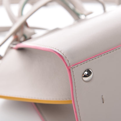 Fendi Vitello Dolce Mini 3Jours Tote Grigio Polvere 13 of 14