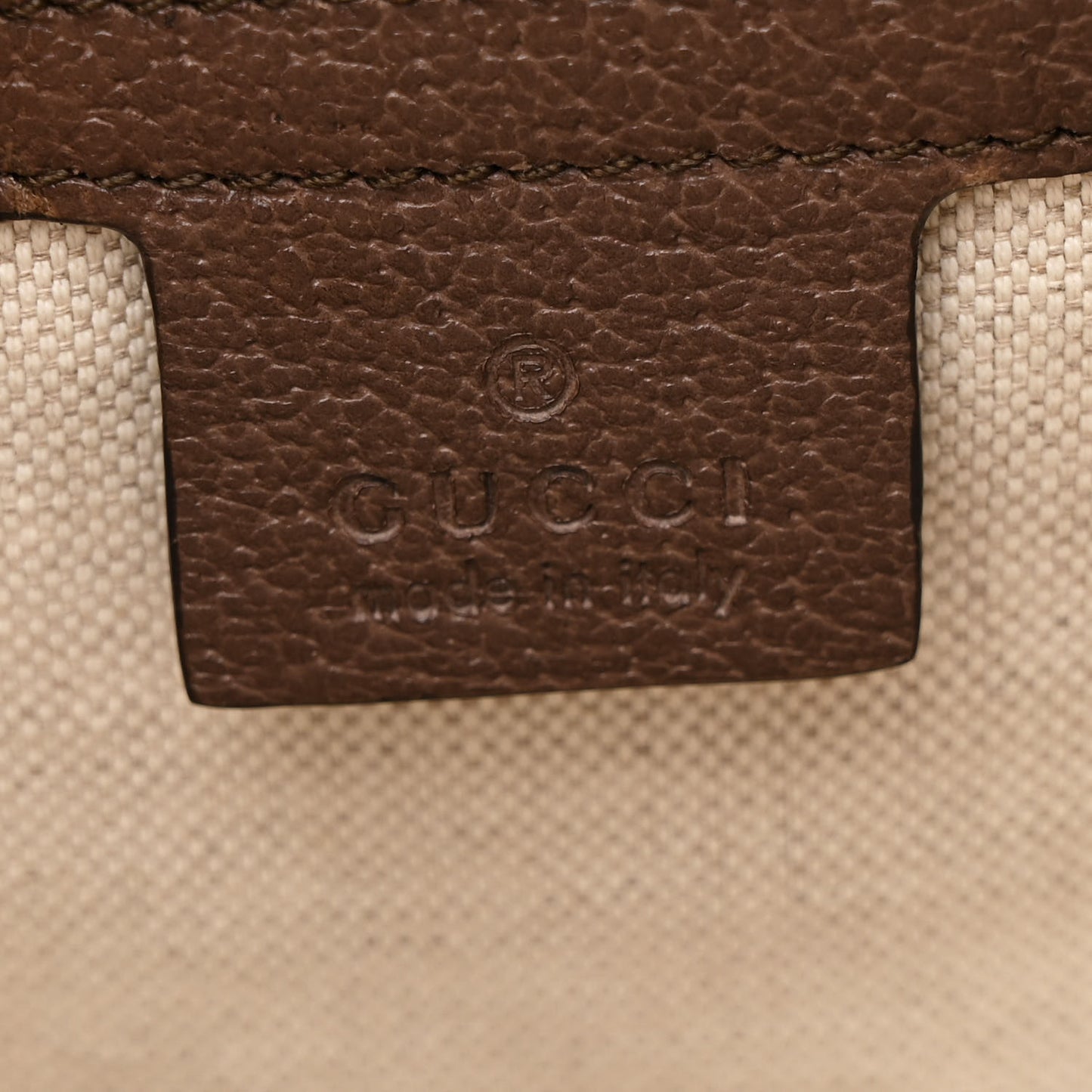 GG Supreme Monogram Web Small Ophidia Half Moon Hobo Brown