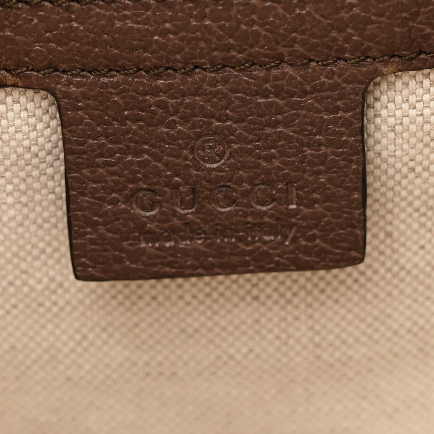 Gucci GG Supreme Monogram Web Small Ophidia Half Moon Hobo Brown 6 of 10