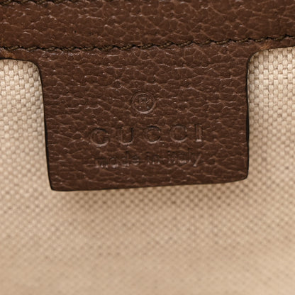 Gucci GG Supreme Monogram Web Small Ophidia Half Moon Hobo Brown 6 of 10