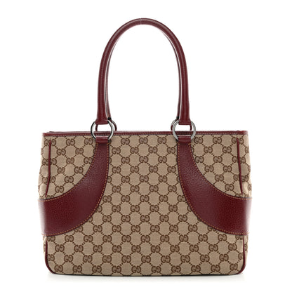 Gucci Monogram Shoulder Bag Red 1 of 12