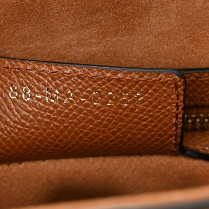 Christian Dior Grained Calfskin Saddle Bag With Strap Camello 7 of 11