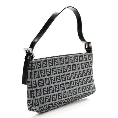 Fendi Zucchino Pochette Black 3 of 10