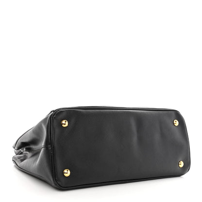 Prada Saffiano Lux Medium Tote Black 4 of 13