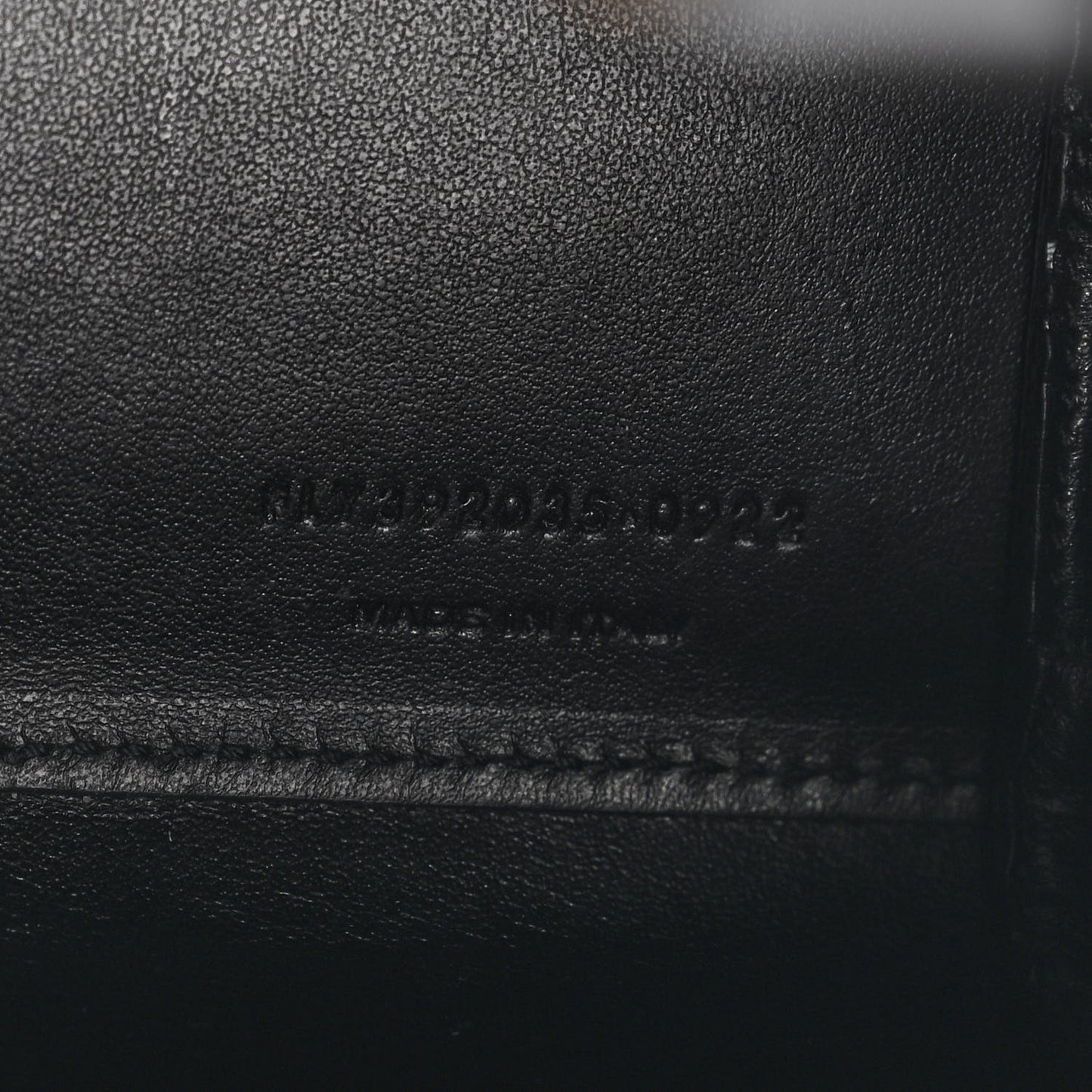 Calfskin Crocodile Embossed Nano Sac De Jour Black
