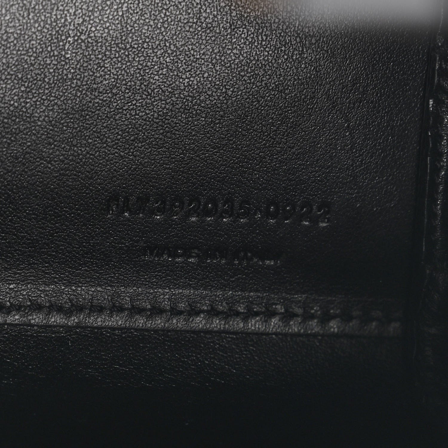 Saint Laurent Calfskin Crocodile Embossed Nano Sac De Jour Black 7 of 10