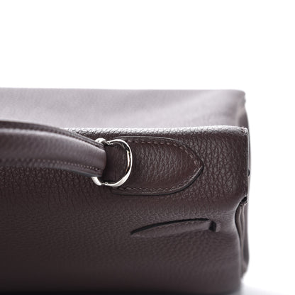 Hermes Togo Kelly Retourne 32 Chocolate 19 of 35